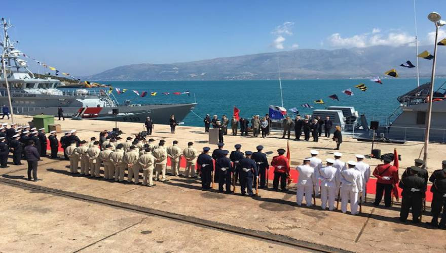 Απέπλευσε το τρίτο πολεμικό πλοίο της Αλβανίας για περιπολίες στο Αιγαίο